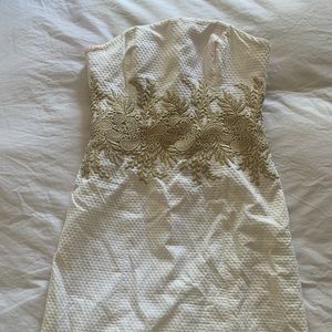 Lily Pulitzer Dress Strapless in White